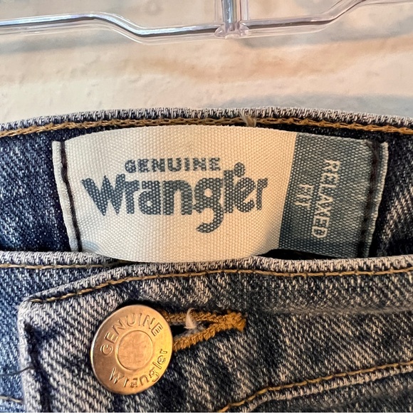 Wrangler Men's Straight Leg Blue Jeans Relaxed Fit 42x30 - Picture 6 of 11